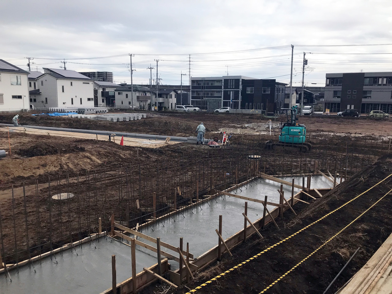 公共運動公園周辺地区整備工事（1-4街区他造成）